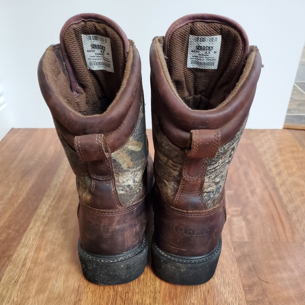 Rocky Size 8.5 Fit (8-8.5) Men’s Ranger Boots - Picture 5 of 9